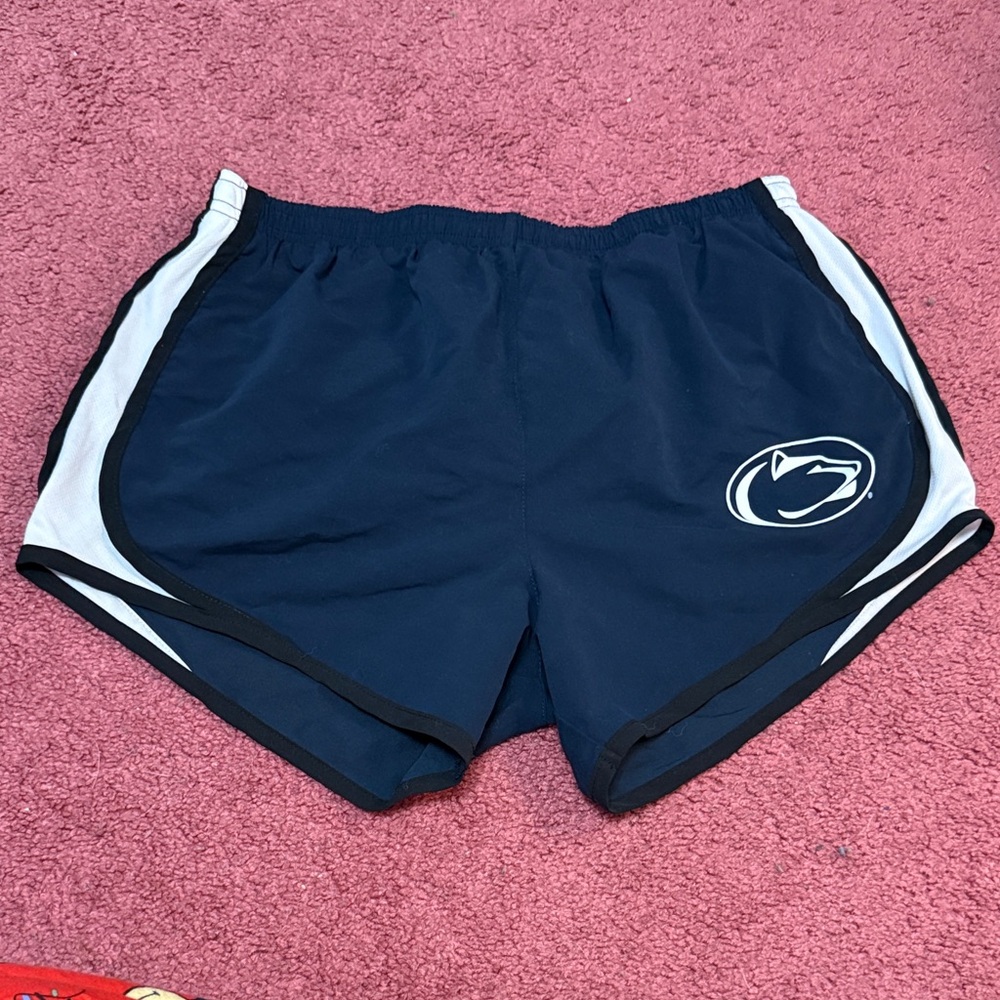 PENN STATE: Women's Navy Blue Athletic Shorts